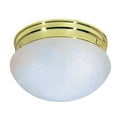 thumbnail image 1 of Nuvo Lighting - Two Light Medium Flush Mount-9.5 Inches Wide by 6 Inches High, 1 of 7