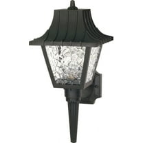 Nuvo Lighting 77/852 Single Light 18" Mansard Wall Lantern with Textured Acrylic