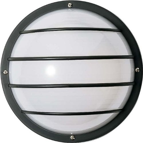 Nuvo Lighting 77/859 Single Light 10" Round Cage Wall Fixture with Polysynthetic