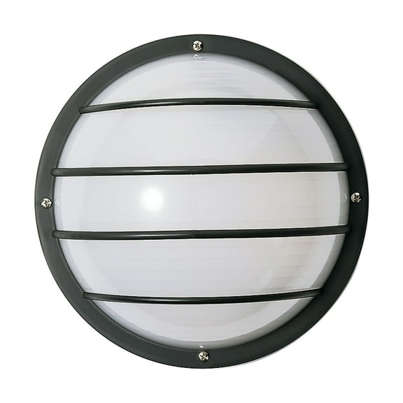 Nuvo Lighting 77/859 Single Light 10" Round Cage Wall Fixture with Polysynthetic