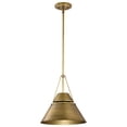 thumbnail image 1 of Nuvo Lighting Adina 1 Light Medium Pendant - Natural Brass Finish - Natural Brass, 1 of 16
