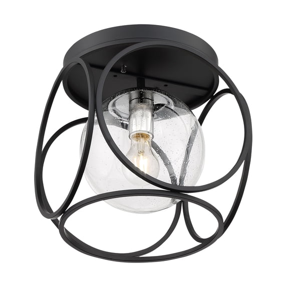 Nuvo Lighting - Aurora-1 Light Flush Mount in Scandinavian Style-13 Inches Wide