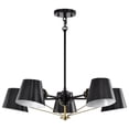 thumbnail image 1 of 60/7385 Nuvo Lighting Baxter - 5 Light Chandelier In Impressionable Style-7 Inches Tall and 28 Inches Wide     -Traditional Installation, 1 of 5