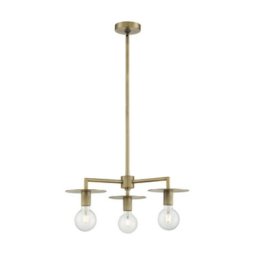 Nuvo Lighting - Bizet-3 Light Chandelier in Traditional Style-24 Inches Wide by