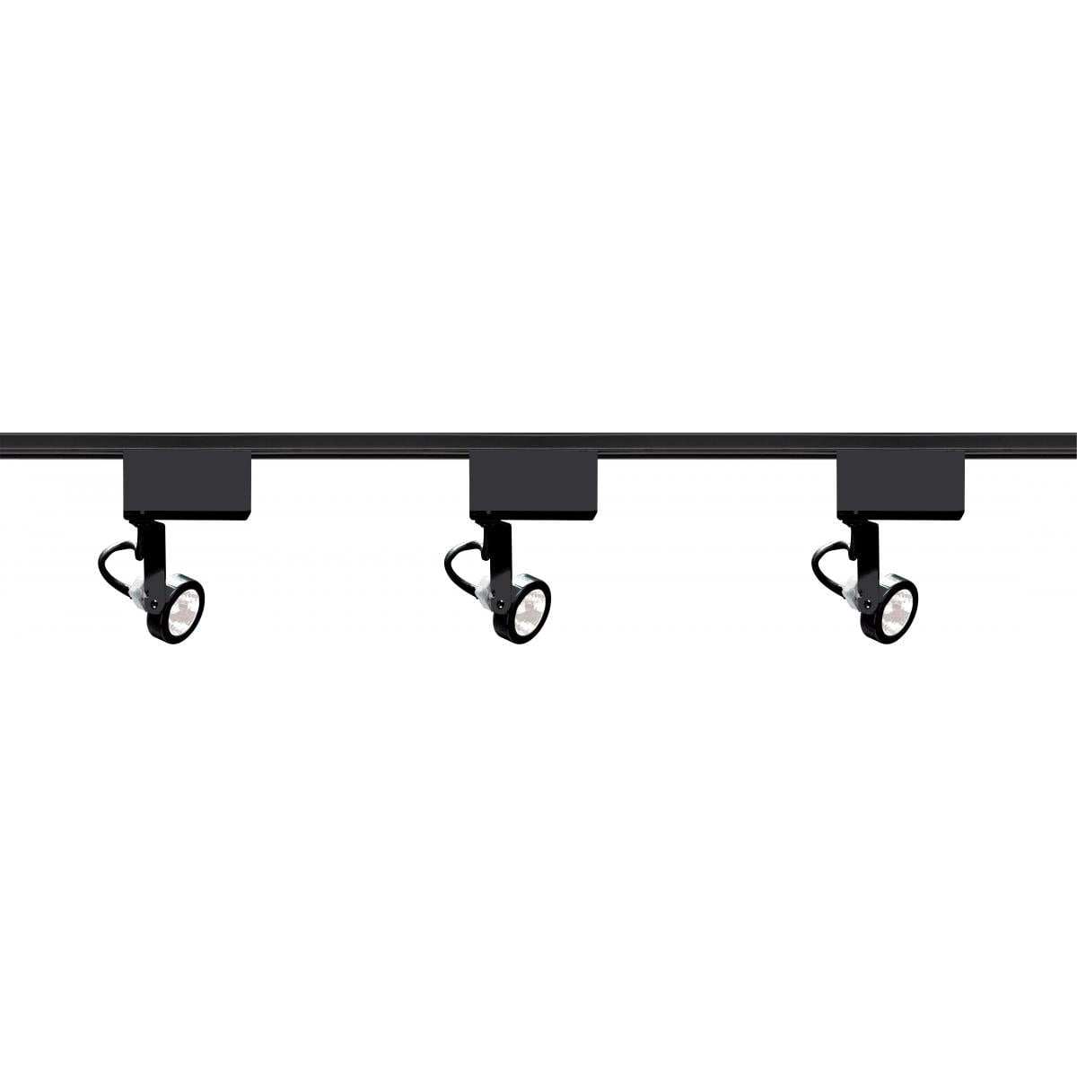 Nuvo Lighting Black MR16 Gimbal Ring Track Kit