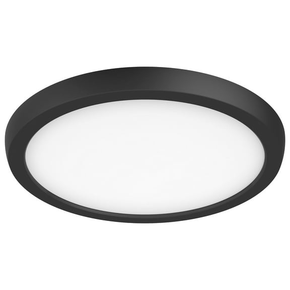 Blink Pro - Light Black Utilitarian Aluminum Flush Mount Light