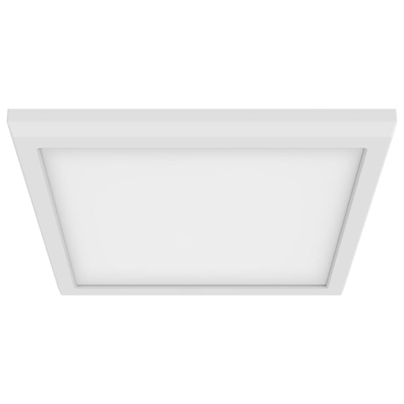 Blink Pro - Light White Utilitarian Aluminum Flush Mount Light