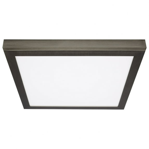 Blink Pro+ - Light Brushed Nickel/Silver Contemporary Aluminum Flush Mount Light