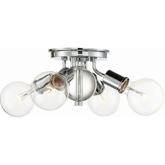 Nuvo Lighting - Bounce-4 Light Flush Mount in Contemporary Style-18 Inches Wide