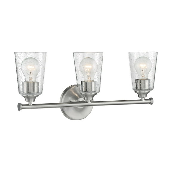 Nuvo Lighting - Bransel-3 Light Bath Vanity in Transitional Style-20 Inches Wide