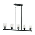 thumbnail image 1 of 60/7286 Nuvo Lighting Bransel-5 Light Island in Transitional Style-4.5 Inches Wide by 7.38 Inches High-Matte Black Finish, 1 of 2