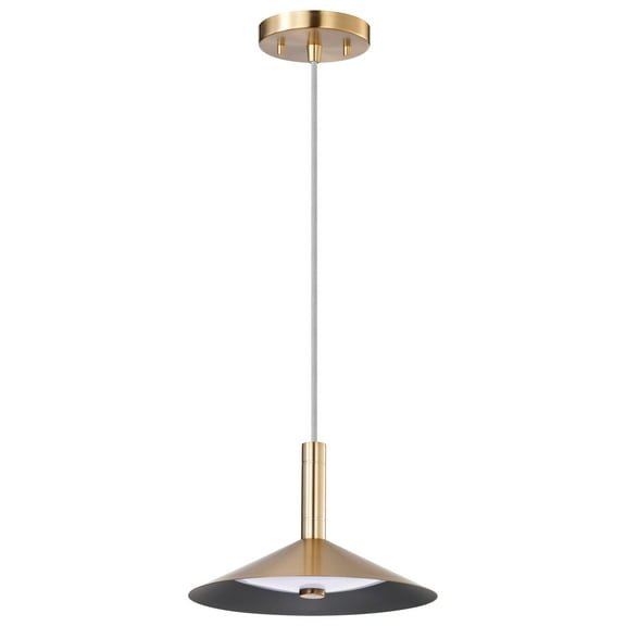 Nuvo Lighting Corrine 10 Inch LED Pendant Burnished Brass 3K/4K/5K CCT Selectable - Burnished Brass