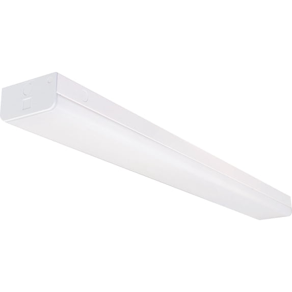 Nuvo Lighting - DLC-38W 4000K 1 LED Wide Strip Light with Knockout and