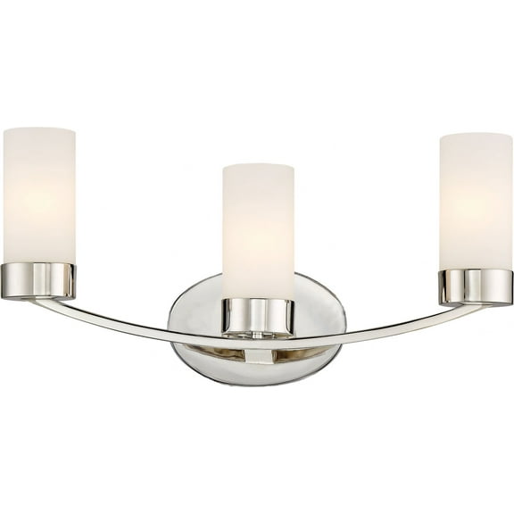 Denver 3 - Light Polished Nickel Wall Sconce
