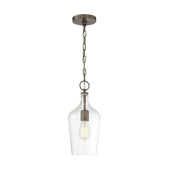 Nuvo Lighting - Hartley-1 Light Pendant-6.5 Inches Wide by 14.38 Inches