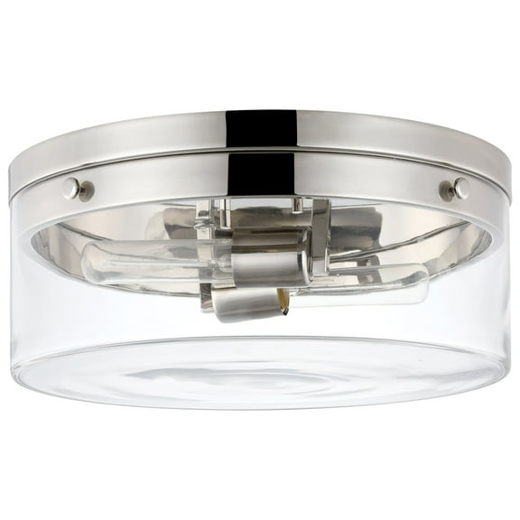 Nuvo Lighting - Intersection - 2 Light Small Flush Mount In Industrial Chic