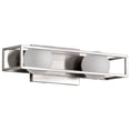 thumbnail image 1 of Nuvo Lighting Jenkins 16 Inch 2 Light LED Vanity Brushed Nickel with Frosted Glass - Brushed Nickel, 1 of 5