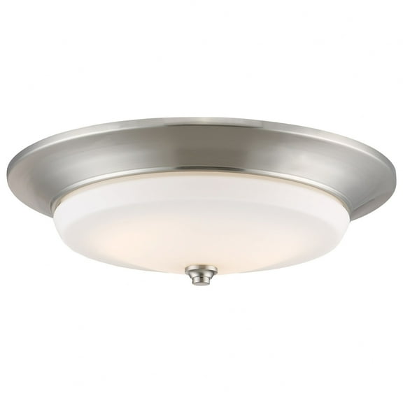 Nuvo Lighting LED EMR Flush Brushed Nickel Fixture
