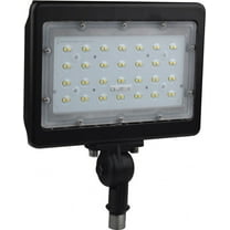 Nuvo Lighting LED Large Flood Light 50W 5000K Bronze Finish 100V-277V Dimmable - N/A