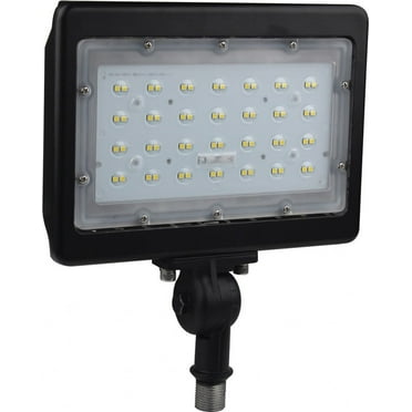 Nuvo Lighting LED Large Flood Light 50W 5000K Bronze Finish 100V-277V Dimmable - N/A