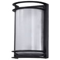 thumbnail image 1 of Nuvo Lighting LED Rectangular Bulk Head Fixture Black Finish with White Glass, 1 of 6