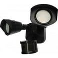 thumbnail image 1 of Nuvo Lighting LED Security Light - Dual Head - Black Finish - 4000K - with Motion Sensor - 120V, 1 of 5
