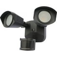 thumbnail image 1 of Nuvo Lighting LED Security Light - Dual Head - Bronze Finish - 3000K - with Motion Sensor - 120V, 1 of 5