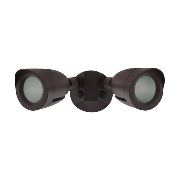 Nuvo Lighting LED Security Light Dual Head Bronze Finish 3000K