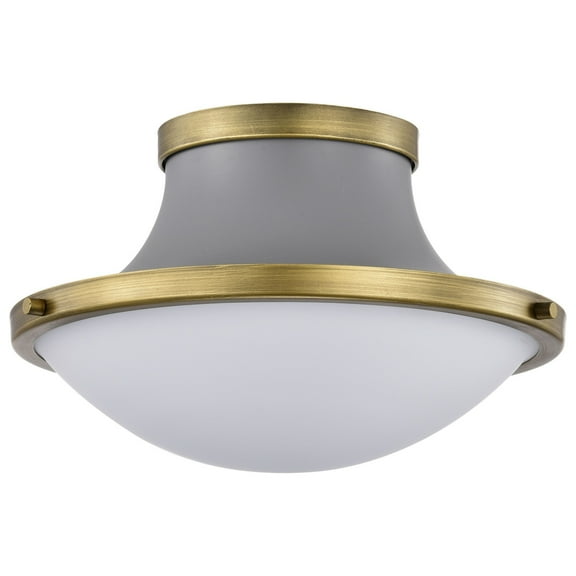 Nuvo Lighting - Lafayette - 1 Light Flush Mount In Contemporary Style-8.13