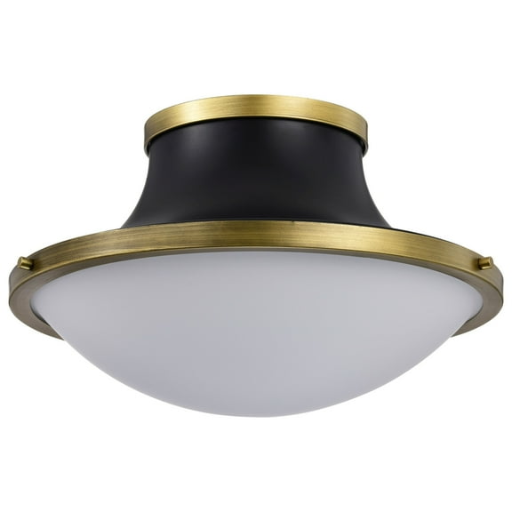 Nuvo Lighting - Lafayette - 3 Light Flush Mount In Contemporary Style-10.13