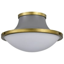 Nuvo Lighting - Lafayette - 3 Light Flush Mount In Contemporary Style-10.13