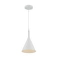 thumbnail image 1 of 60/7137-Nuvo Lighting-Lightcap-1 Light Small Pendant in Mid-Century Modern Style-7.75 Inches Wide by 12.5 Inches High-Matte White Finish, 1 of 7