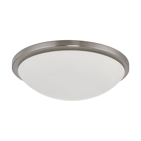 Nuvo Lighting Nuvo LED Button Brushed Nickel 17" Flush