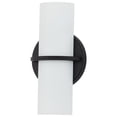 thumbnail image 1 of Nuvo Lighting Nuvo Tucker 1-light LED Sconce Brown, 1 of 12