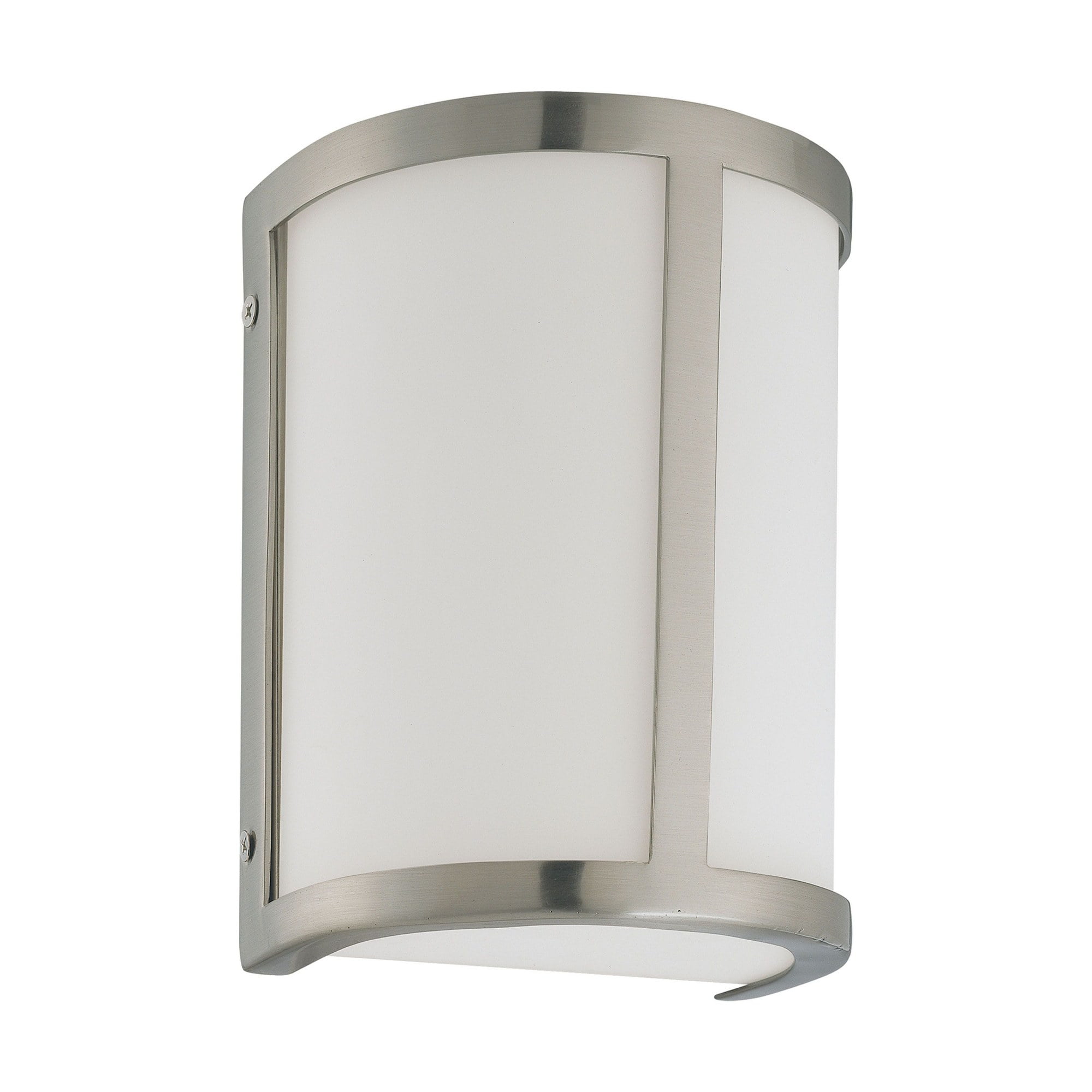 Odeon 8" Cylinder Brushed Nickel Direct Wired Wall Sconce