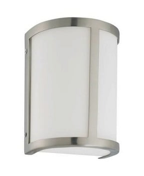 Odeon 8" Cylinder Brushed Nickel Direct Wired Wall Sconce