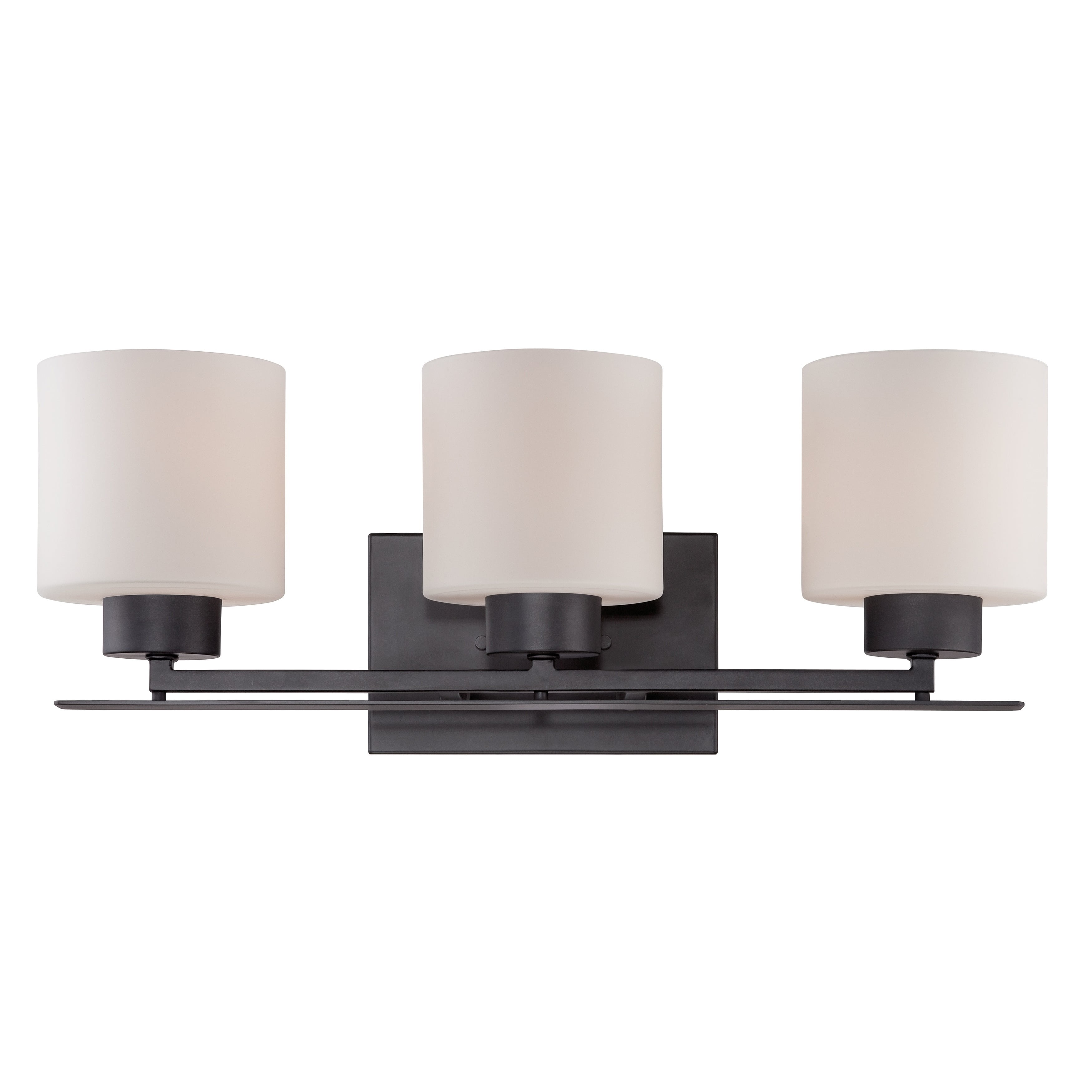 Parallel Bronze 21" Transitional Drum Vanity Light