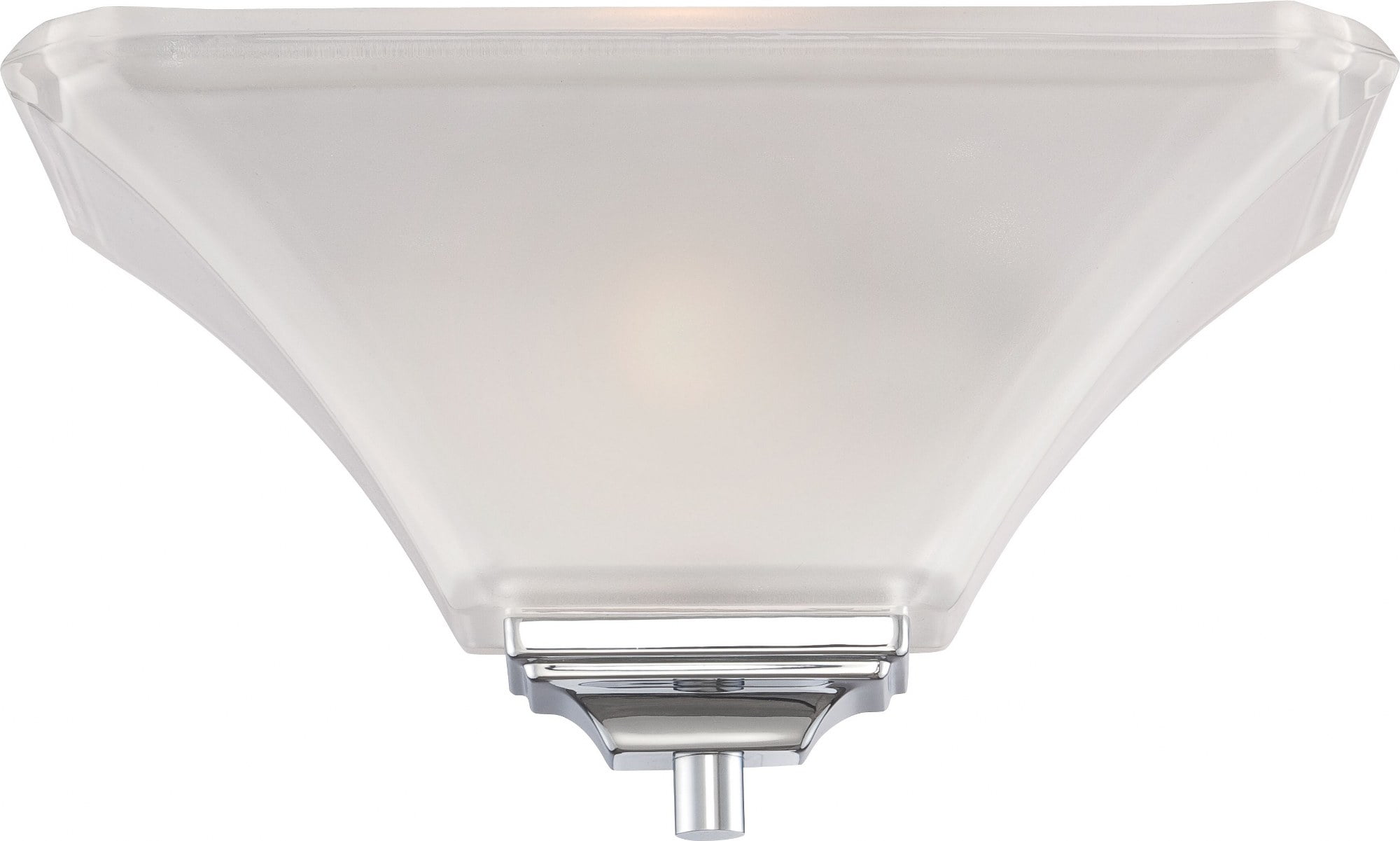 Parker Polished Chrome 13'' Bell Shaped Flush Mount Sconce