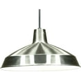 thumbnail image 1 of Nuvo Lighting SF76/661 Warehouse Shade, Brushed-Nickel, 1 of 4