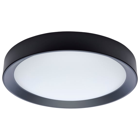 Nuvo Lighting Selene 17 Inch LED Flush Mount CCT Selectable Black Finish