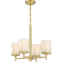 Nuvo Lighting - Serene-4 Light Chandelier in Contemporary Style-19.5 Inches Wide