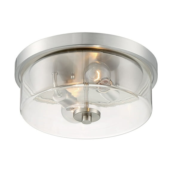 Nuvo Lighting - Sommerset-2 Light Flush Mount in Modern/Contemporary Style-12.88