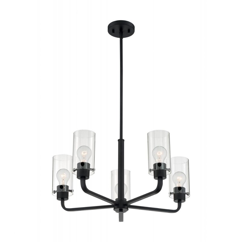Nuvo Lighting - Sommerset-5 Light Chandelier in Modern/Contemporary Style-24 - image 1 of 2