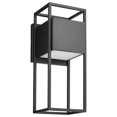 thumbnail image 1 of Nuvo Lighting Supreme 18W LED Large Wall Lantern Matte Black Finish, 1 of 7