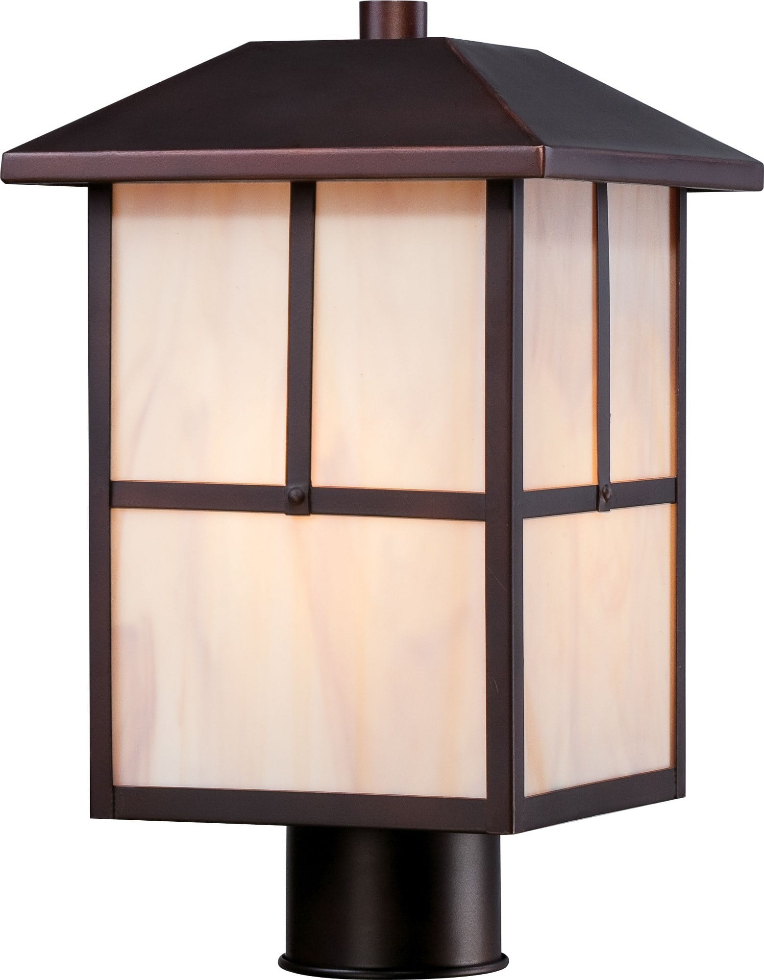 Nuvo Lighting - Tanner-One Light Outdoor Post Lantern-8.38 Inches Wide by 14