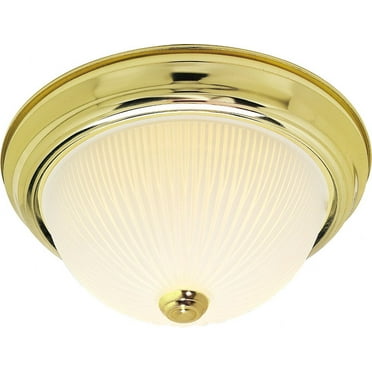 Nuvo Lighting - Three Light Flush Mount-15.25 Inches Wide by 6 Inches High