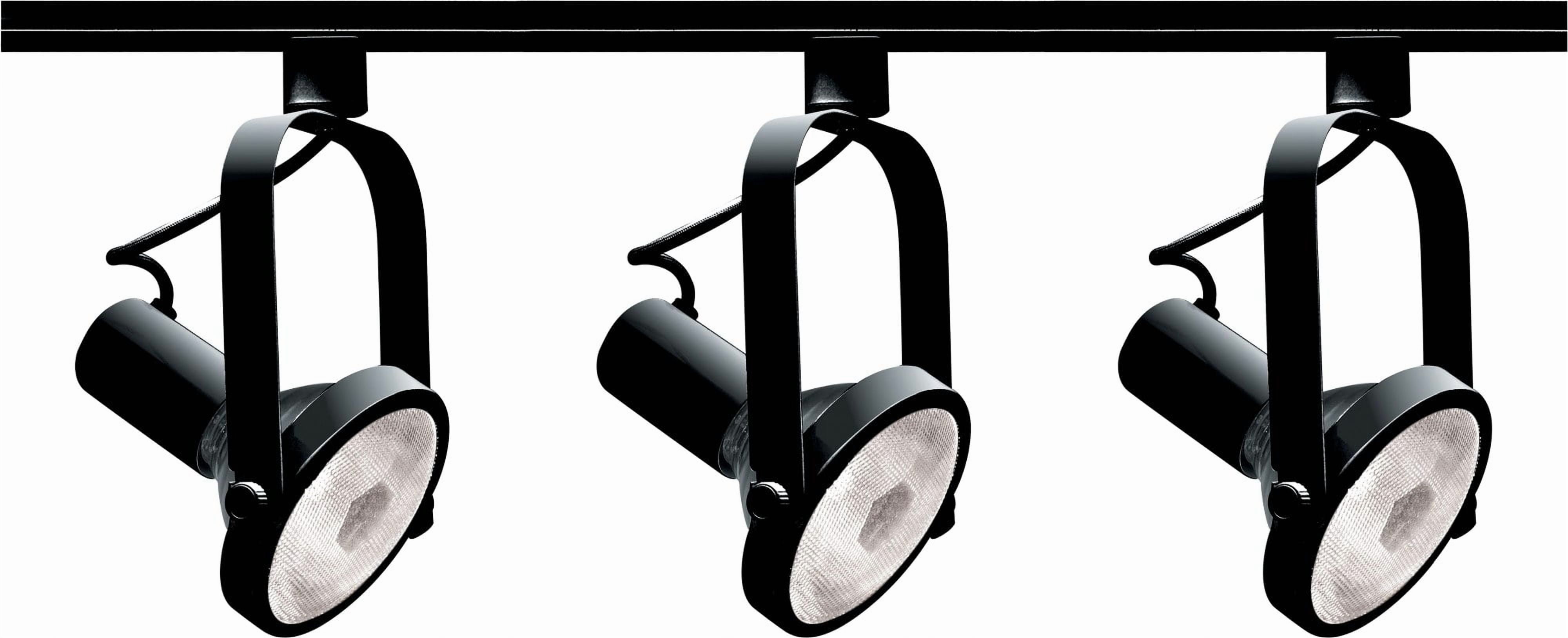 3 - Light Black Track Lighting