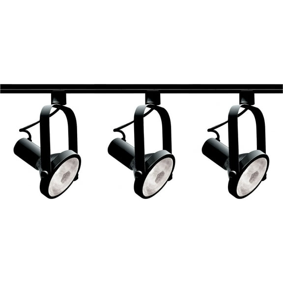 3 - Light Black Track Lighting