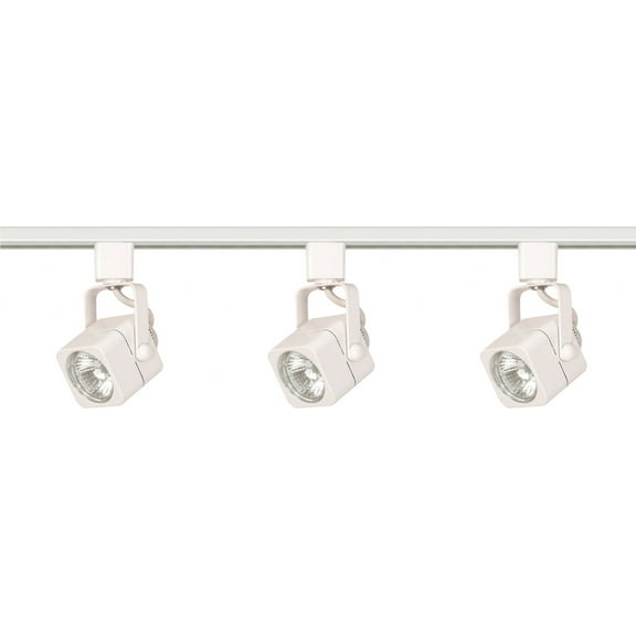 3 - Light White Track Lighting