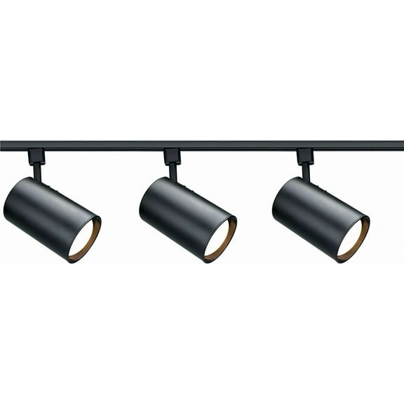 Nuvo Lighting - Three Light Straight Cylinder Track Kit-1.5 Inches Wide by 9.75